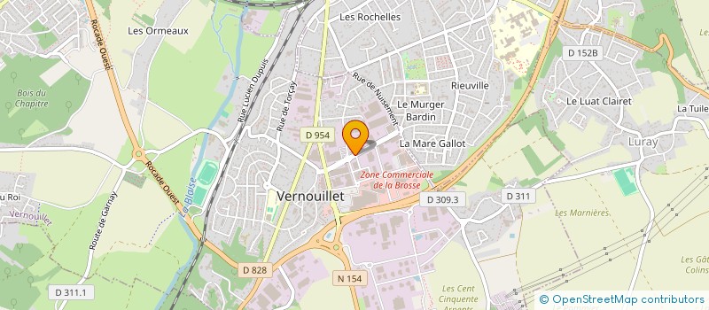 localisation de l'entreprise HOLLYFAST à VERNOUILLET