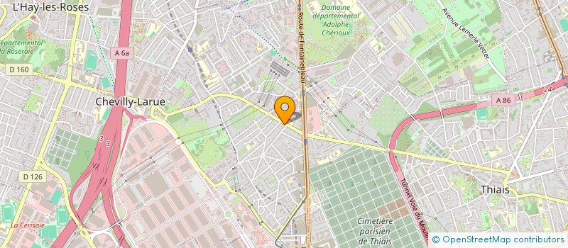 localisation de l'entreprise HOLLYWODD PIZZA  CHEVILLY LARUE