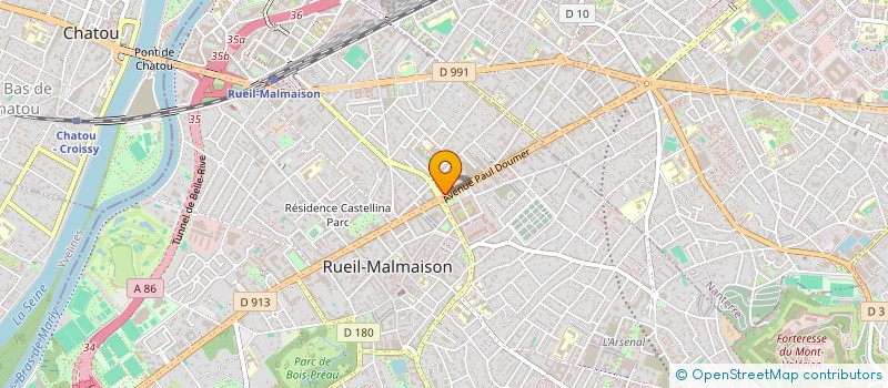 localisation de l'entreprise HOLLYXAM  RUEIL-MALMAISON