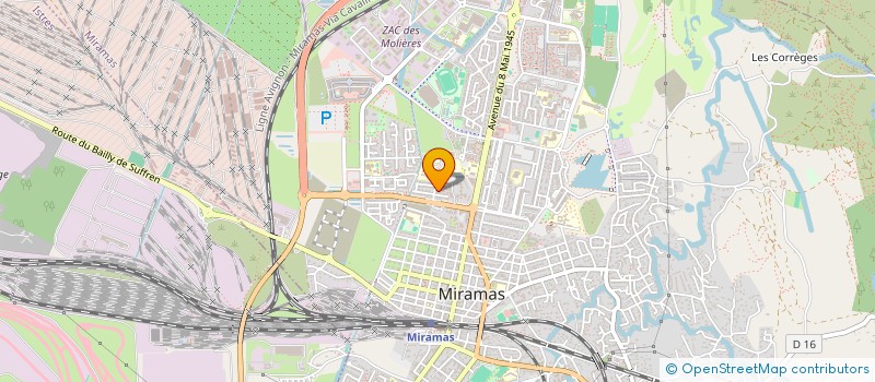 localisation de l'entreprise HOLMAT à MIRAMAS