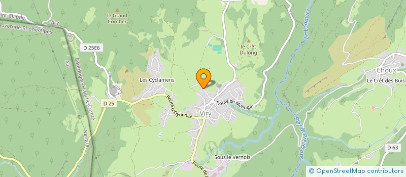 localisation de l'entreprise HOLO CORNER  VIRY