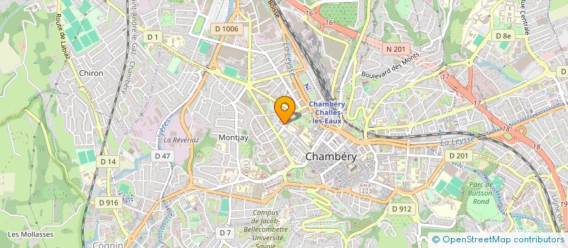 localisation de l'entreprise HOLO WAY  CHAMBERY