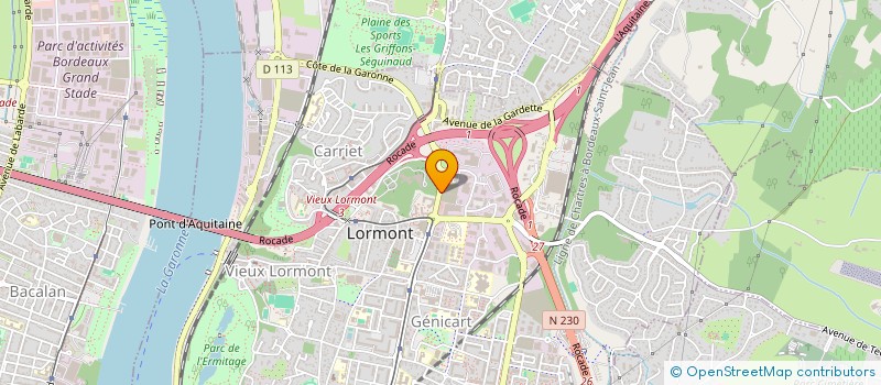 localisation de l'entreprise HOLOGRAMME FORMATION  LORMONT