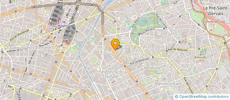 localisation de l'entreprise HOLOIMAGE SARL  PARIS