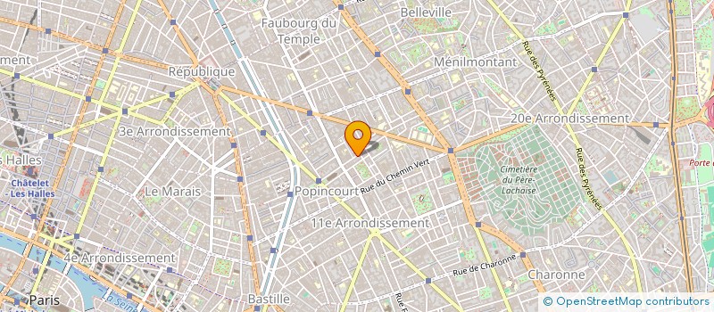 localisation de l'entreprise HOLOMEA  PARIS