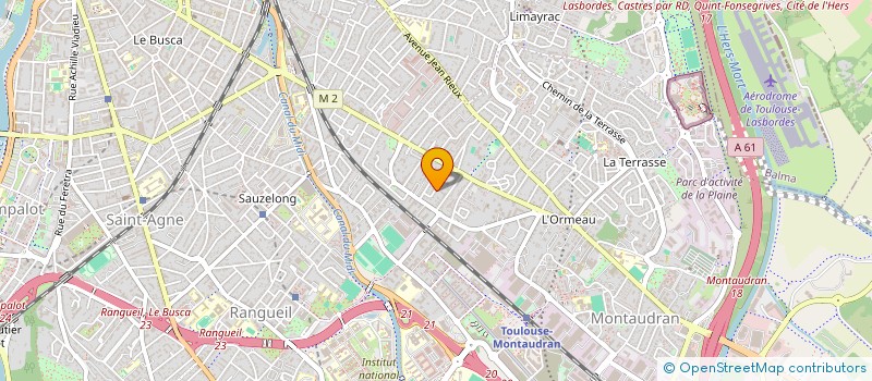 localisation de l'entreprise HOLORI à TOULOUSE