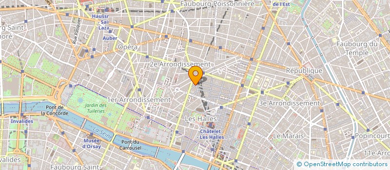 localisation de l'entreprise HOLOS à PARIS