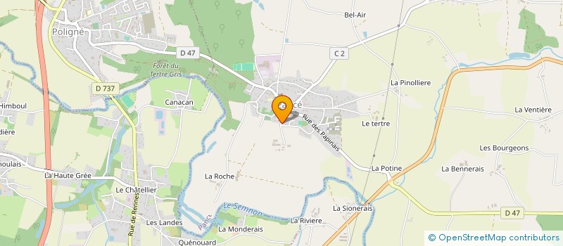 localisation de l'entreprise HOLSAINTOIS  CHERRUEIX