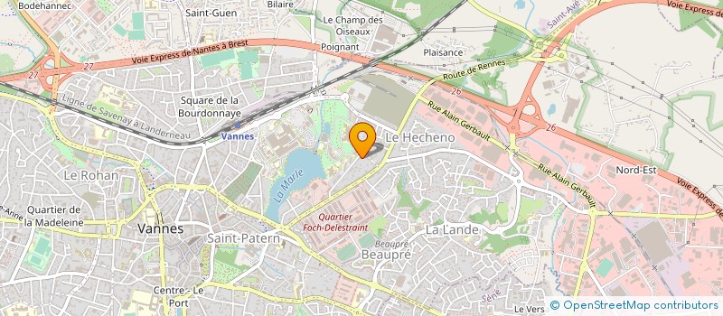 localisation de l'entreprise HOLSAPAR à VANNES