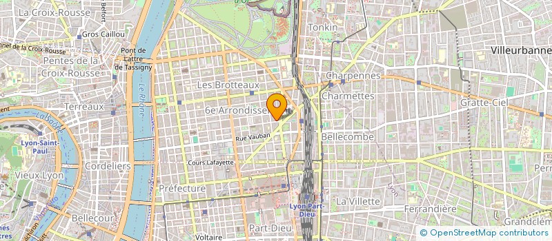 localisation de l'entreprise HOLVIM  LYON
