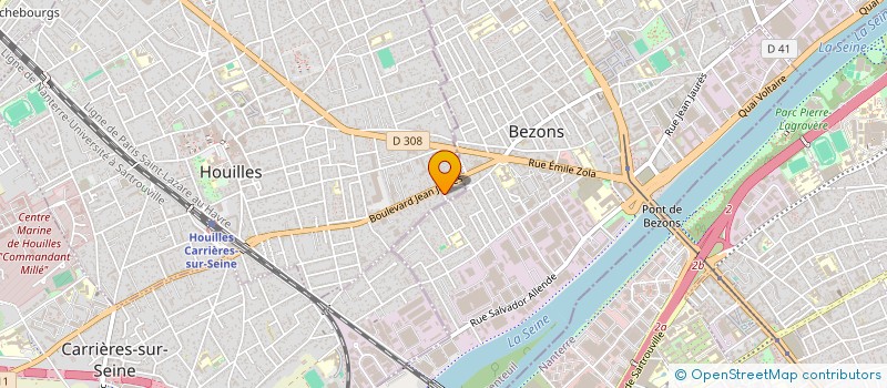 localisation de l'entreprise HOLWELL  HOUILLES