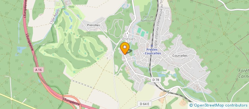 localisation de l'entreprise HOLY CANE SPIRIT  PRESLES