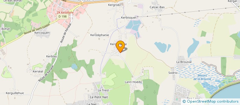 localisation de l'entreprise HOLY-CONCEPT  SARZEAU