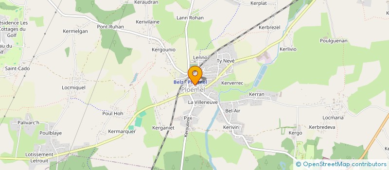 localisation de l'entreprise HOLY ELAGAGE  PLOEMEL