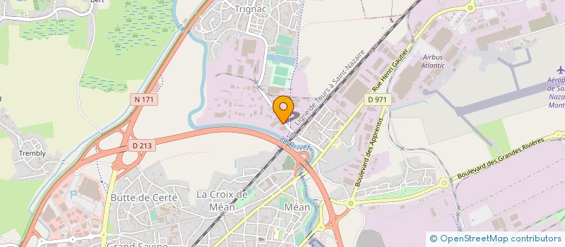 localisation de l'entreprise HOLY INVEST  TRIGNAC