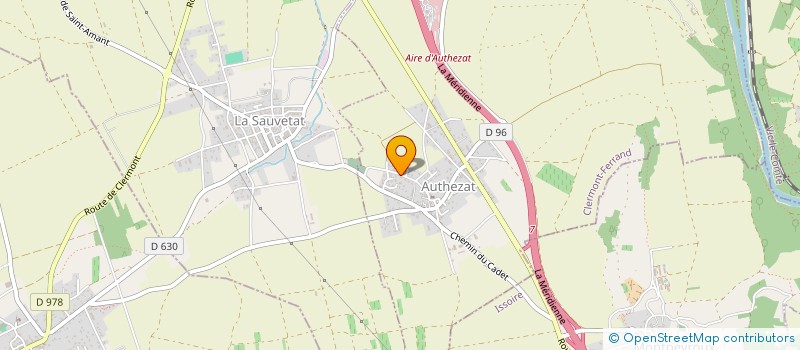 localisation de l'entreprise HOLY MARY  AUTHEZAT