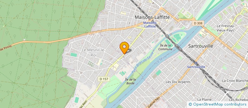 localisation de l'entreprise HOLY STREET à MAISONS-LAFFITTE