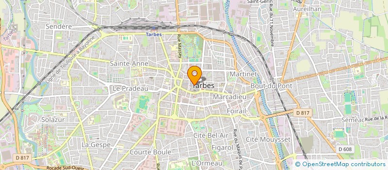 localisation de l'entreprise HOLY SWEETS  TARBES