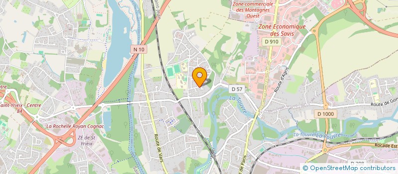 localisation de l'entreprise HOLYCLOUD  GOND-PONTOUVRE