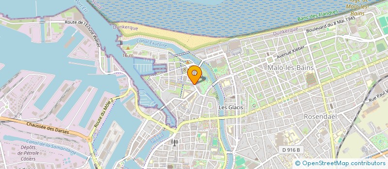 localisation de l'entreprise HOLYMAN SALLY ENTREPOT à DUNKERQUE