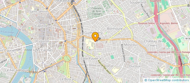 localisation de l'entreprise HOLYNVEST à TOULOUSE