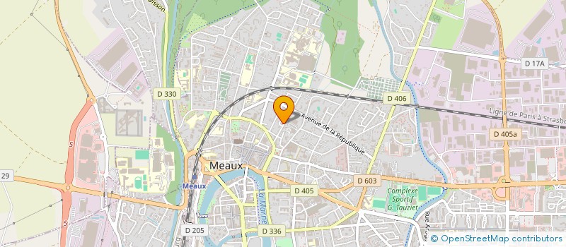 localisation de l'entreprise HOLYOGA à NANTEUIL-LES-MEAUX