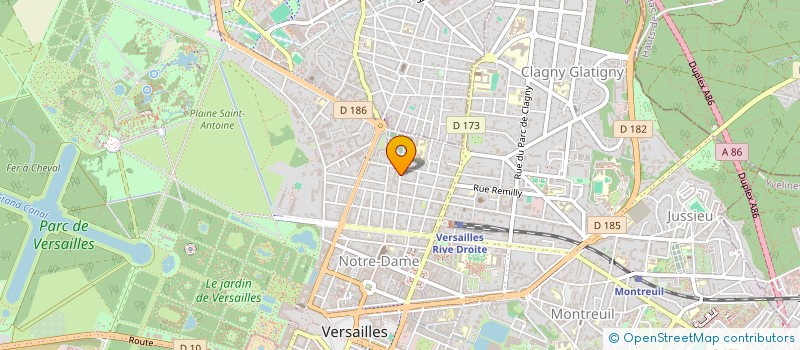 localisation de l'entreprise HOLYXIR  VERSAILLES