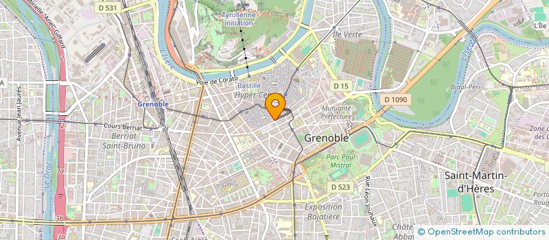 localisation de l'entreprise HOLZEM GEMS CONCEPT à GRENOBLE