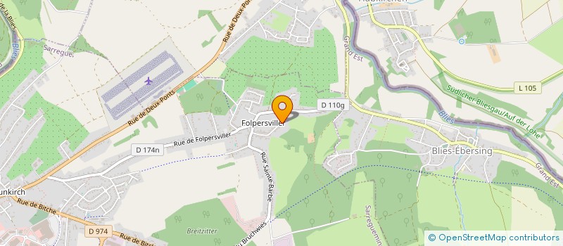 localisation de l'entreprise HOLZER LOCATIONS à SARREGUEMINES
