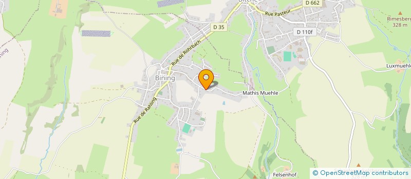 localisation de l'entreprise HOLZWIESE ENERGIE  PETIT-REDERCHING