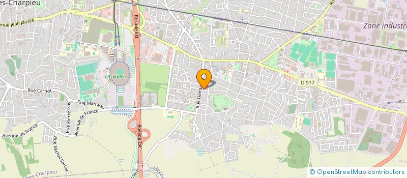 localisation de l'entreprise HOM'A'NOUS  MEYZIEU