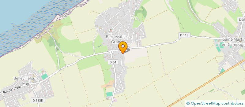 localisation de l'entreprise HOM'ALIEY  PETIT-CAUX