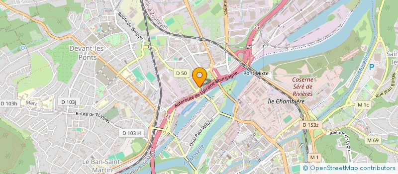 localisation de l'entreprise HOM'AVENIR à METZ