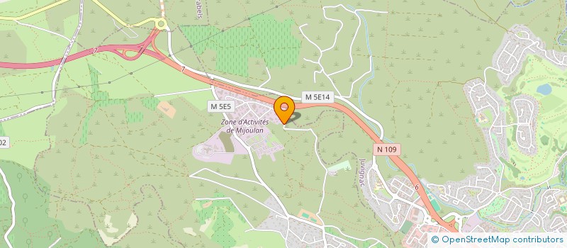 localisation de l'entreprise HOM BAT à SAINT-GEORGES-D'ORQUES