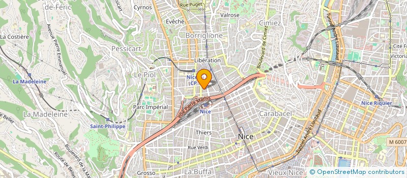 localisation de l'entreprise HOM BATIMENT SERVICES  NICE