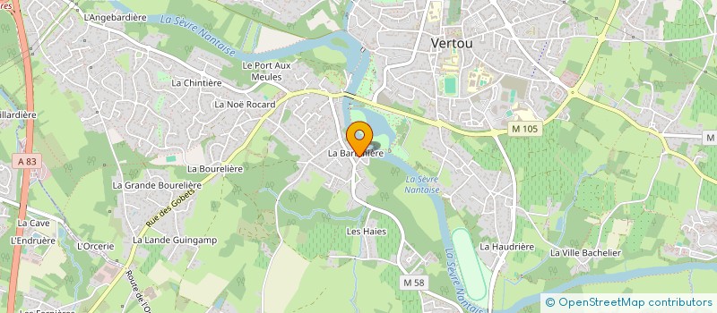 localisation de l'entreprise HOM CARE  VERTOU