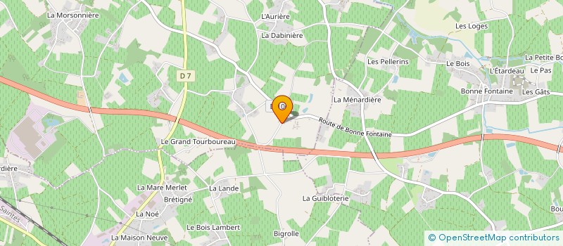 localisation de l'entreprise HOM'ESIA  LA CHAPELLE-HEULIN