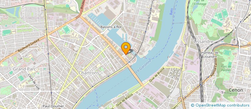 localisation de l'entreprise HOM ' KARA LOGISTIC à BORDEAUX