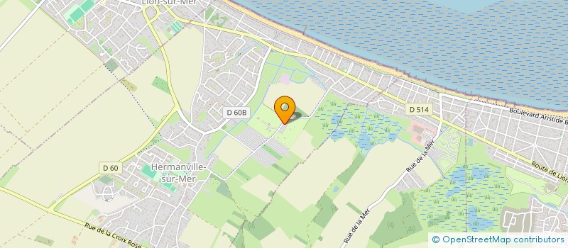 localisation de l'entreprise HOM LES SAPINS à HERMANVILLE-SUR-MER