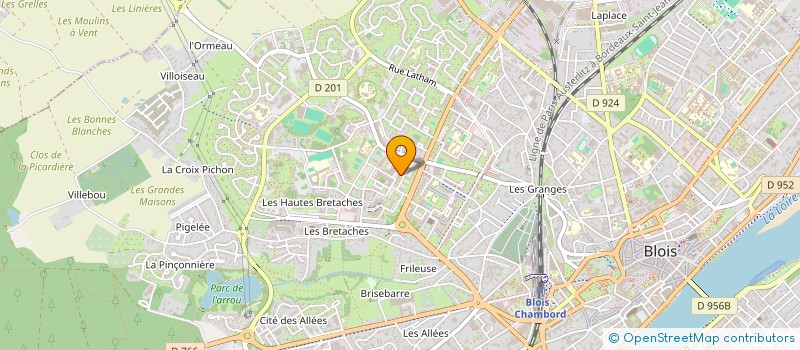 localisation de l'entreprise HOM PRIM  BLOIS