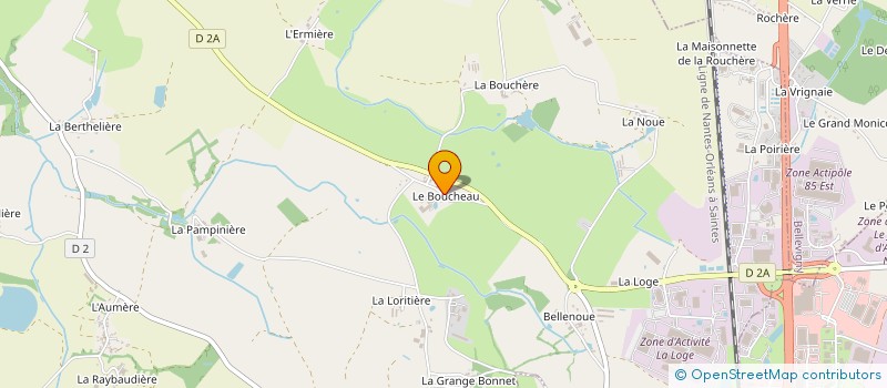 localisation de l'entreprise HOM3 RENOVATION  LE POIRE-SUR-VIE