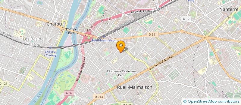 localisation de l'entreprise HOMA INTELIGENTO à RUEIL-MALMAISON