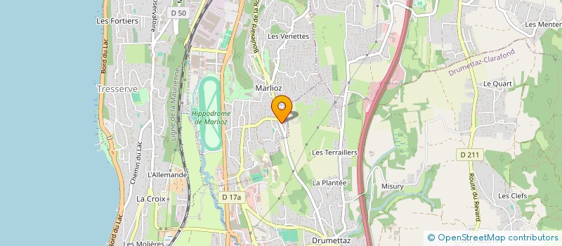 localisation de l'entreprise HOMACLA à AIX-LES-BAINS