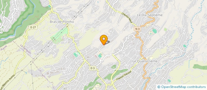 localisation de l'entreprise HOMADE COUTURE & FORMATION  LE TAMPON