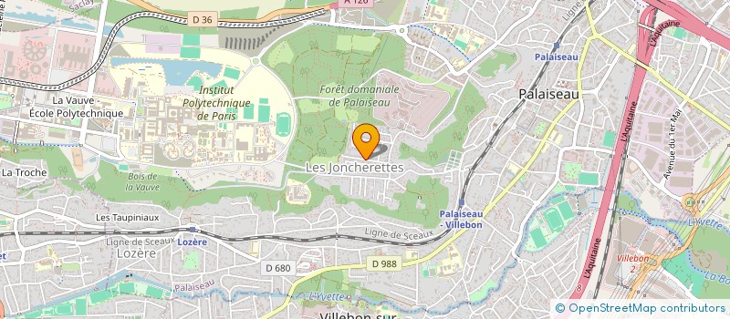 localisation de l'entreprise HOMAM CONSEILS à PALAISEAU