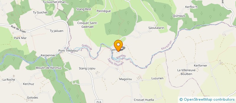 localisation de l'entreprise HOMARD & CO  GUISCRIFF