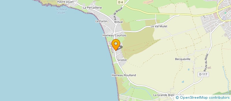 localisation de l'entreprise HOMARDCOCA  LES PIEUX