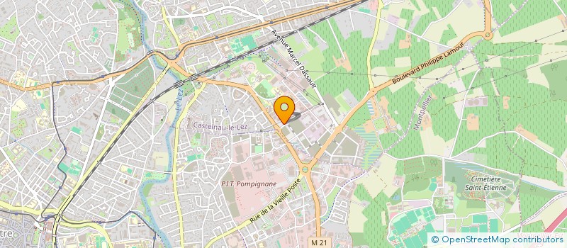 localisation de l'entreprise HOMAYA à MONTPELLIER