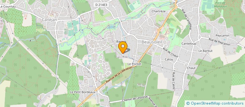 localisation de l'entreprise HOMCALL  GRADIGNAN