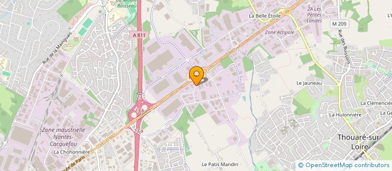localisation de l'entreprise HOMCARE INTERNATIONAL ATLANTIC  SAINTE-LUCE-SUR-LOIRE